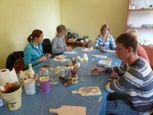 FOTORELACJA ZE SZKOLENIA DECOUPAGE