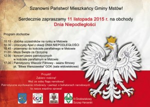 OBCHODY DNIA NIEPODLEGŁOŚCI