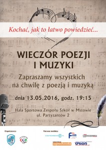 WIECZÓR POEZJI I MUZYKI