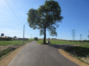 „Przebudowa dróg gminnych w Małusach Wielkich-Kolonia
