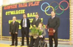 UROCZYSTE OTWARCIE SALI GIMNASTYCZNEJ W BRZYSZOWIE