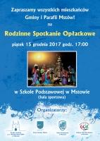 Rodzinne Spotkanie Opłatkowe