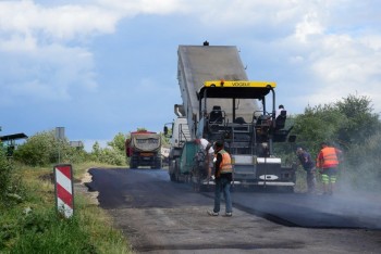 Remont drogi powiatowej nr 1040S na odc. Małusy Wielkie - Małusy Małe