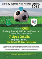 XVIII Gminny Turniej Piłki Nożnej Sołectw