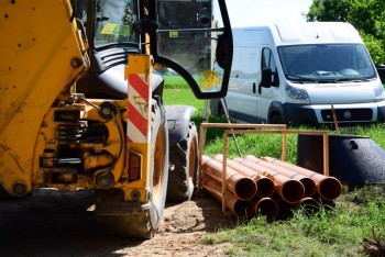 Budowa kanalizacji ściekowej w Latosówce