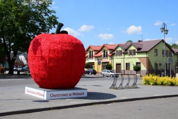 Jabłkowy gigant w Mstowie - cieszy cały rok!