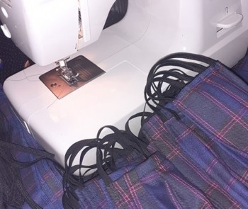 W Kobyłczycach rozdano pierwsze maseczki