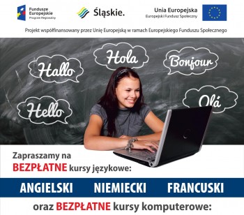 Bezpłatne kursy językowe i komputerowe dla mieszkańców gminy Mstów