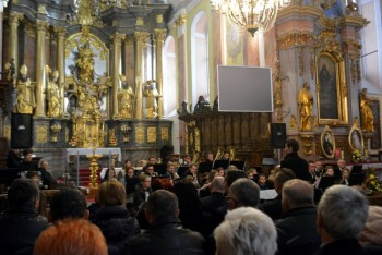 Kolędowanie w mstowskim klasztorze
