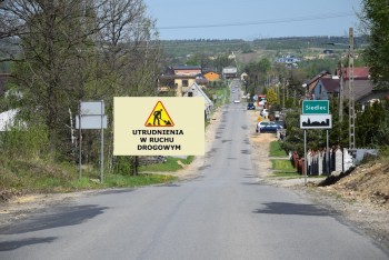 Przebudowa drogi powiatowej 1037S - ważne informacje dla kierowców