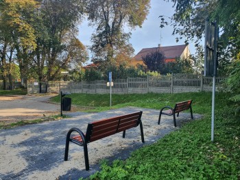 Zagospodarowanie skweru w Mokrzeszy