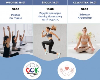 Zajęcia ruchowe w GOKu