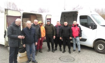 Transport pomocowy dotarł do Rejonu Kołomyjskiego na Ukrainie