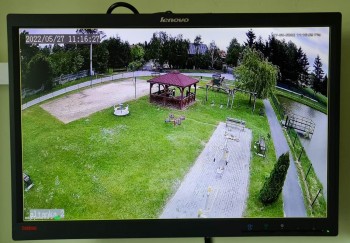 Monitoring na placu zabaw w Kucharach
