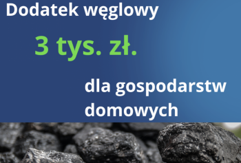 Dodatek węglowy - ważna informacja!