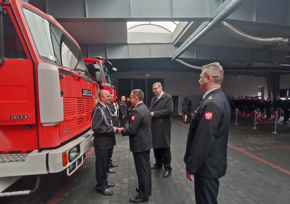 Nośnik kontenerowy dla OSP Mstów