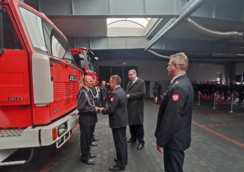 Nośnik kontenerowy dla OSP Mstów