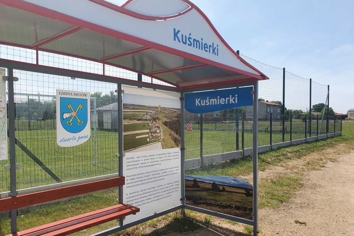 Ogrodzenie terenu rekreacyjnego w Kuśmierkach