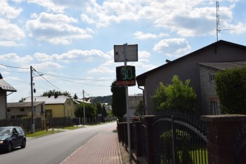Radarowe wyświetlacze prędkości w Mstowie i w Jaskrowie