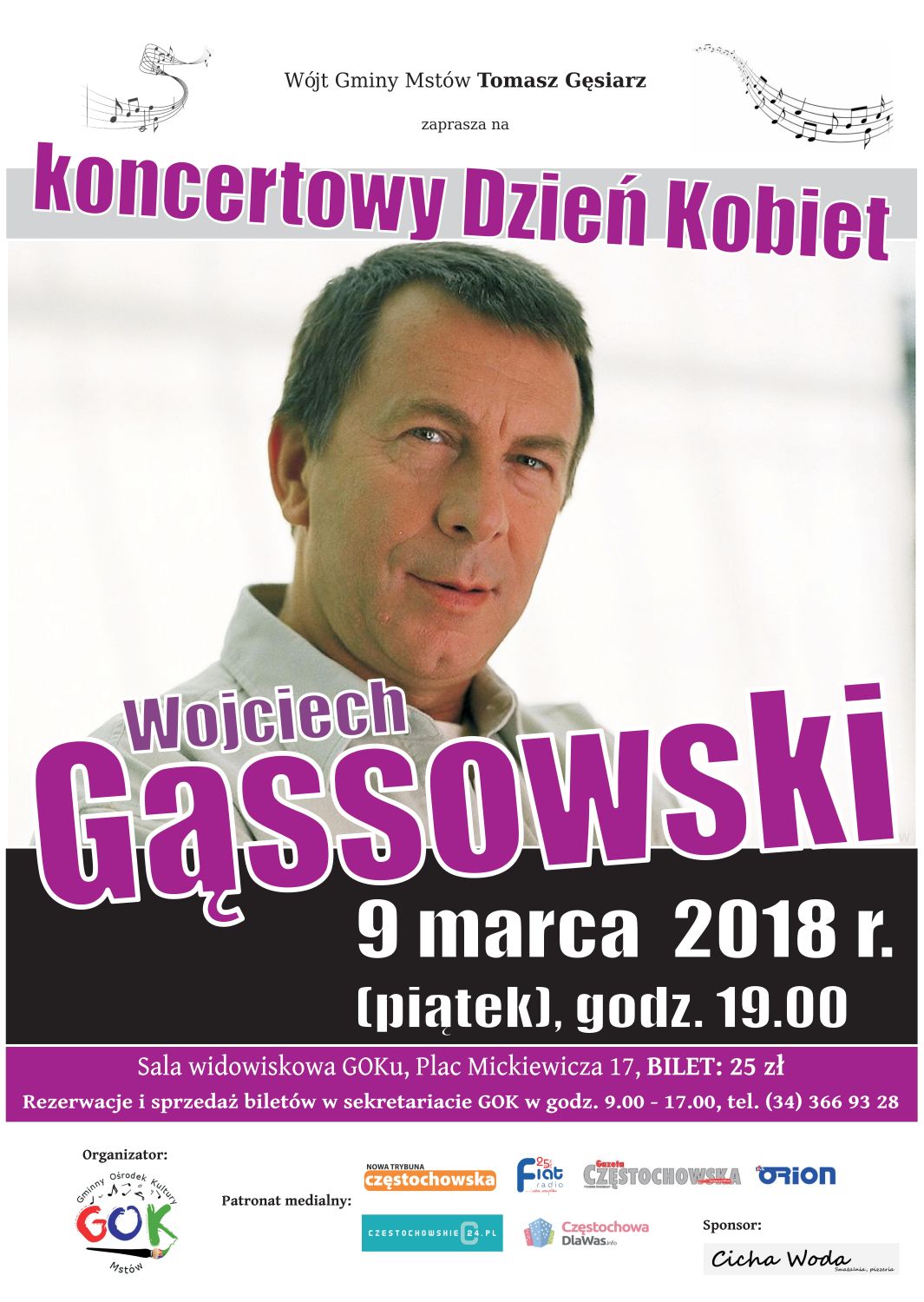 Koncertowy Dzień Kobiet - Wojciech Gąssowski