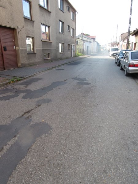Remont drogi powiatowej w ul. Częstochowskiej w Mstowie