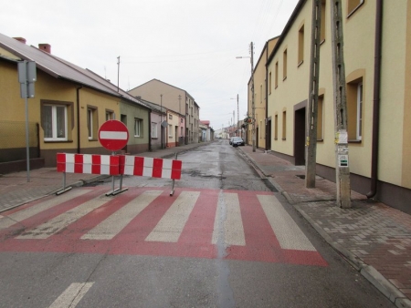 Remont drogi powiatowej w ul. Częstochowskiej w Mstowie