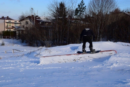 NA SPACERY I SNOWBOARD DO MSTOWA