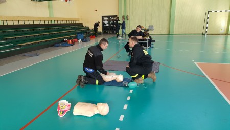 Kurs pierwszej pomocy - nowi ratownicy w gminie Mstów