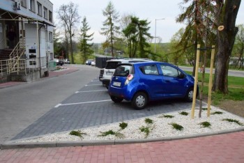 Zagospodarowanie parkingu przy Urzędzie Gminy w Mstowie