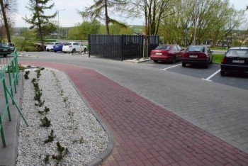 Zagospodarowanie parkingu przy Urzędzie Gminy w Mstowie