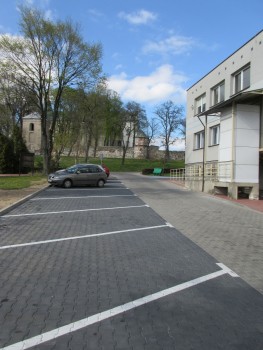 Zagospodarowanie parkingu przy Urzędzie Gminy w Mstowie