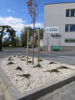 Zagospodarowanie parkingu przy Urzędzie Gminy w Mstowie