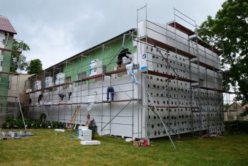 Termomodernizacja budynku Szkoły Podstawowej w Mokrzeszy