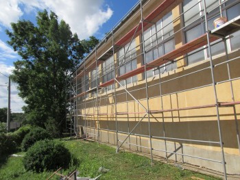 Termomodernizacja budynku Szkoły Podstawowej w Mokrzeszy