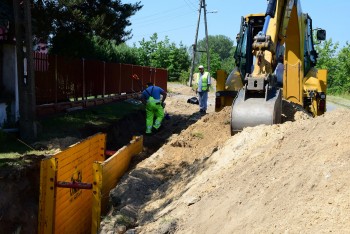 Przebudowa sieci wodociągowej na ul. Kilińskiego w Mstowie