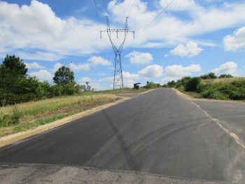 Zakończono remont drogi powiatowej nr 1040S na odc. Małusy Wielkie - Małusy Małe