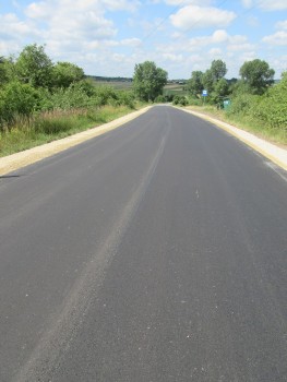 Zakończono remont drogi powiatowej nr 1040S na odc. Małusy Wielkie - Małusy Małe