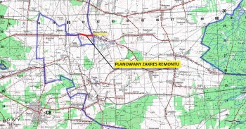 Zakończono remont drogi powiatowej nr 1040S na odc. Małusy Wielkie - Małusy Małe