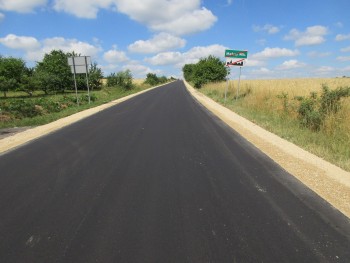 Zakończono remont drogi powiatowej nr 1040S na odc. Małusy Wielkie - Małusy Małe