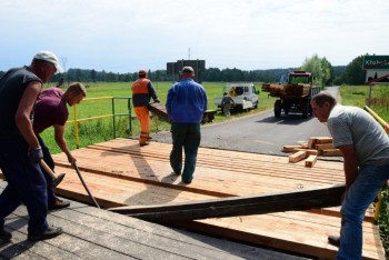 Remont mostu w Kłobukowicach zakończony