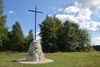 Renowacja zabytkowego krzyża na Górze Wał 