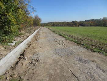 Budowa ścieżki pieszo-rowerowej w rejonie Przeprośnej Górki 