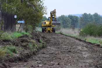Budowa ścieżki pieszo-rowerowej w rejonie Przeprośnej Górki 