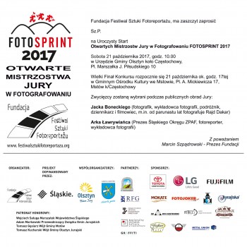 „Otwarte Mistrzostwa Jury w Fotografowaniu. Fotosprint 2017”