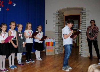 „Niepodległość znaczy wolność” - uroczystość w Szkole Podstawowej w Krasicach 2017