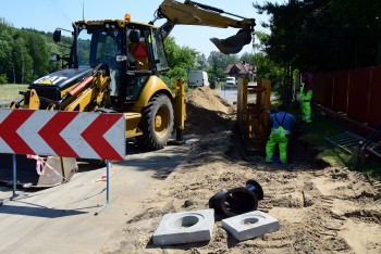 „Przebudowa sieci wodociągowej wraz z przyłączami w Mstowie ul. Kilińskiego” zakończona