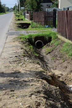 Budowa chodnika przy drodze powiatowej 1040S w Kobyłczycach - I etap