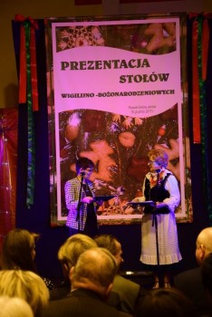 Prezentacja Stołów Wigilijno-Bożonarodzeniowych 2017