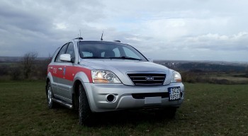 Samochód operacyjny OSP Mstów - Kia Sorento