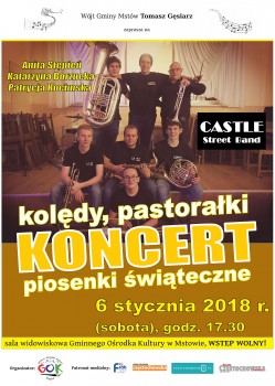 Kolędowanie z zespołem Castle Street Band